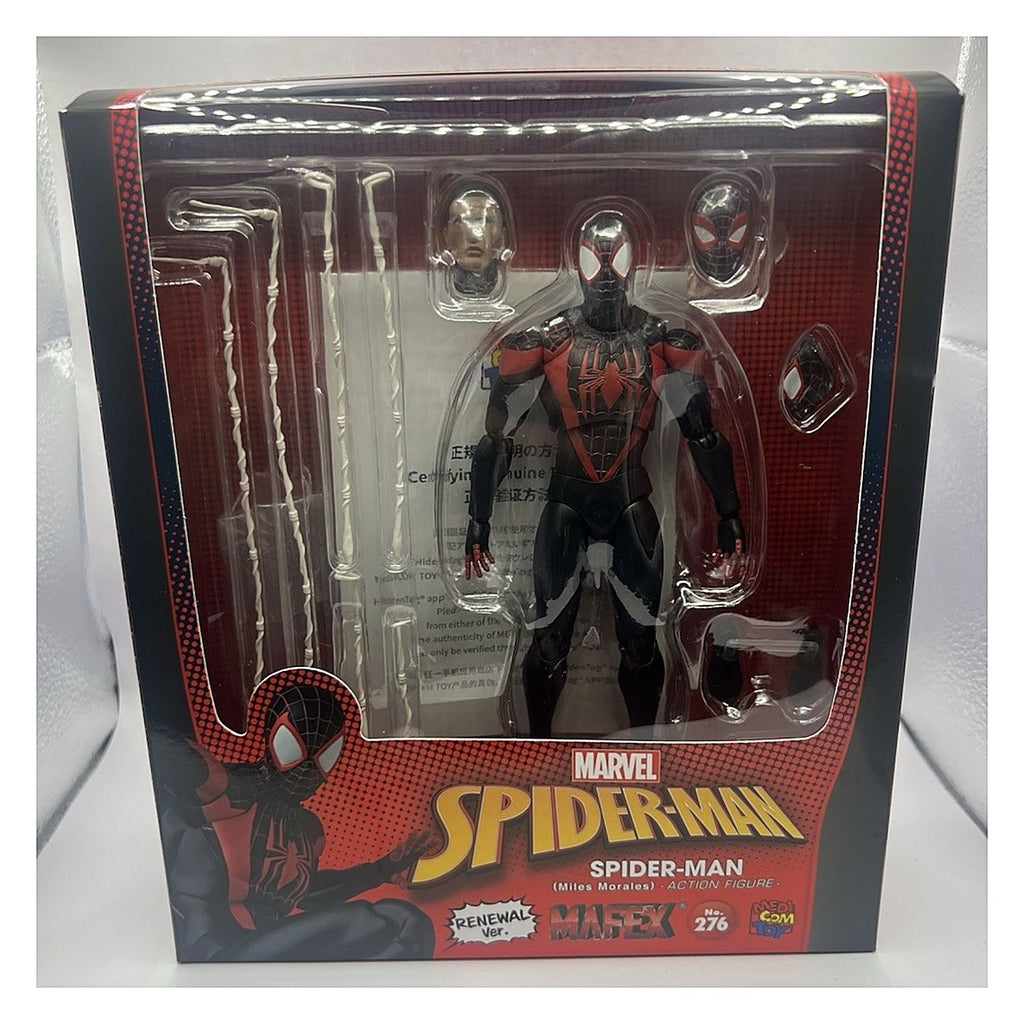 Spiderman Marvel MAFEX 276 Spider-Man Miles Morales Comic Renewal