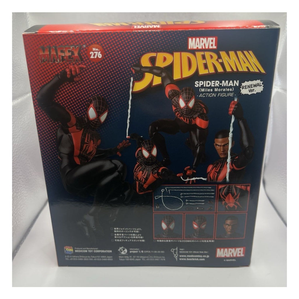 Spiderman Marvel MAFEX 276 Spider-Man Miles Morales Comic Renewal