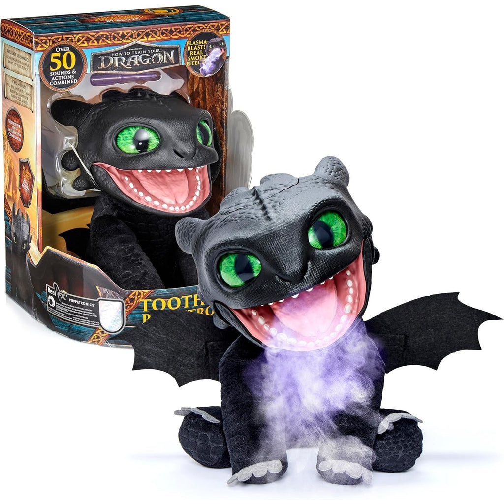 Marioneta Chimuelo Como entregar a tu Dragon +50 Sonidos
