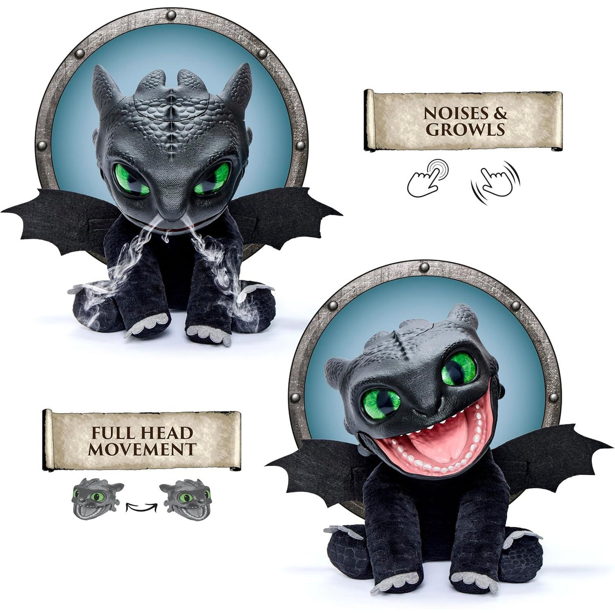 Marioneta Chimuelo Como entregar a tu Dragon +50 Sonidos