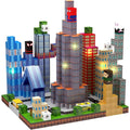 Set Bloques Cubo magnéticos Mundo Spiderman 150 Piezas Luces