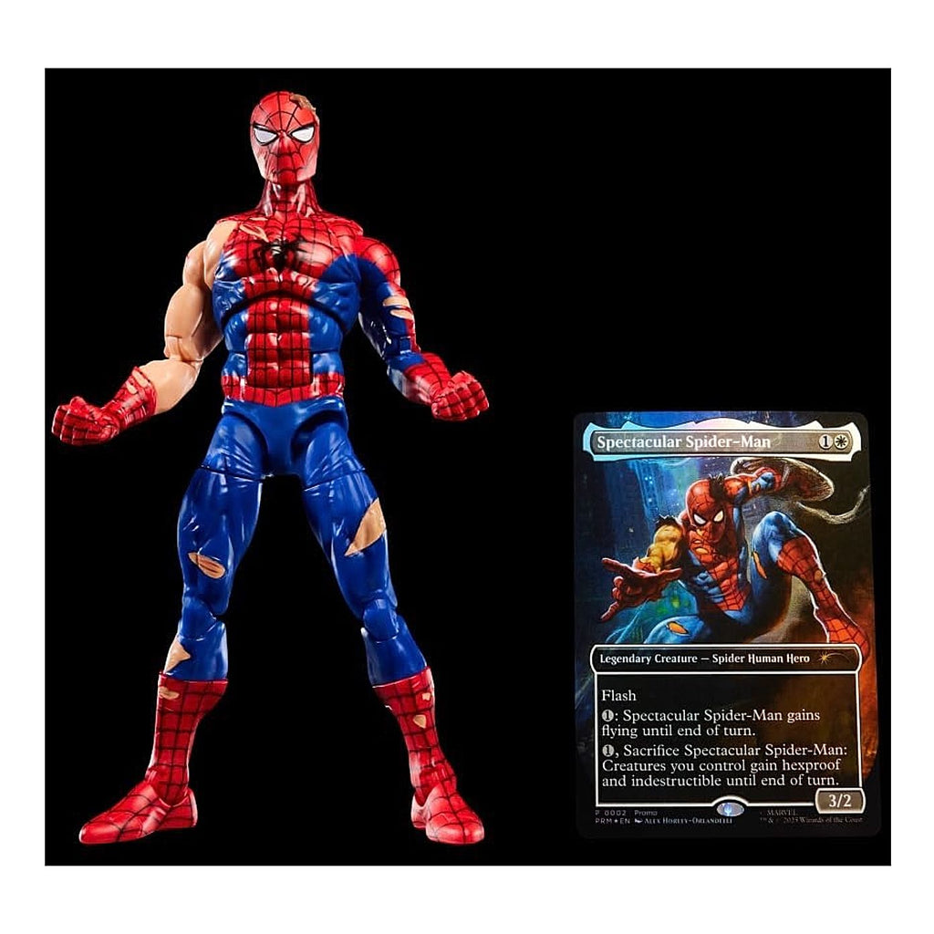 Spider-Man Marvel Legends con tarjeta Magica SpiderMan