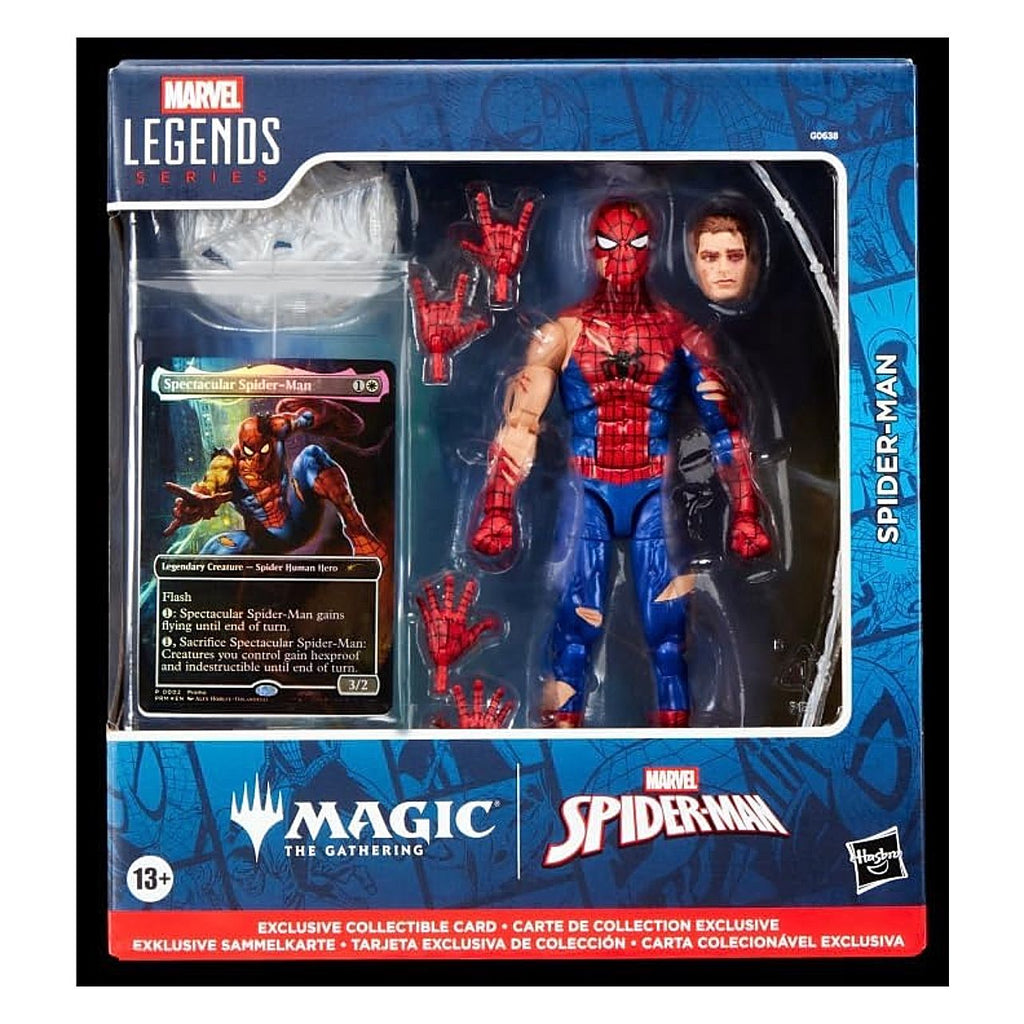 Spider-Man Marvel Legends con tarjeta Magica SpiderMan