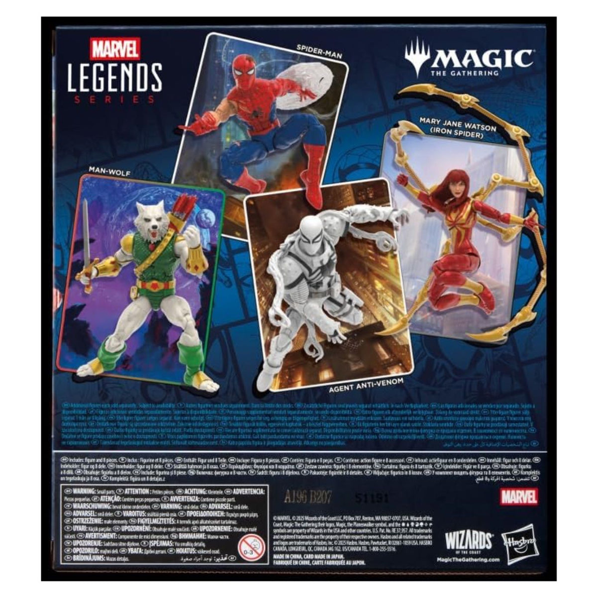 Spider-Man Marvel Legends con tarjeta Magica SpiderMan