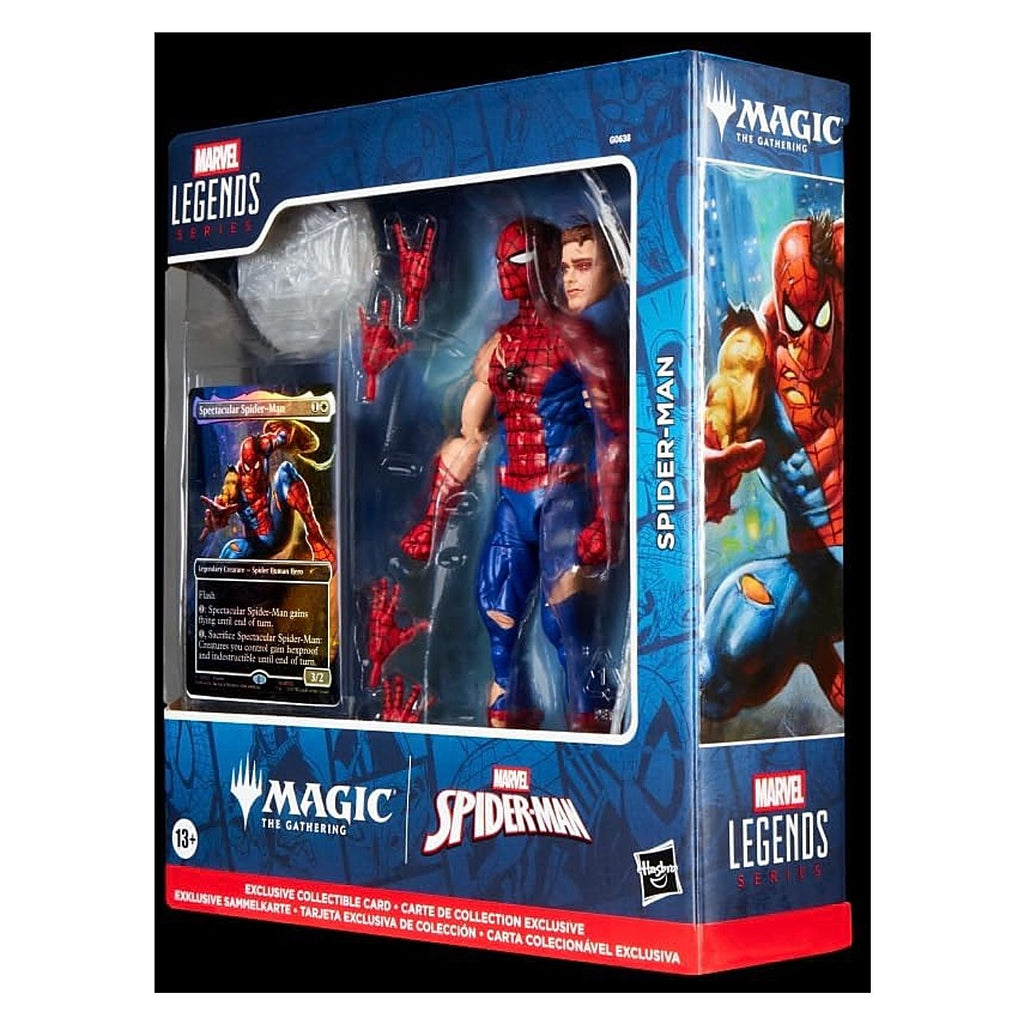 Spider-Man Marvel Legends con tarjeta Magica SpiderMan