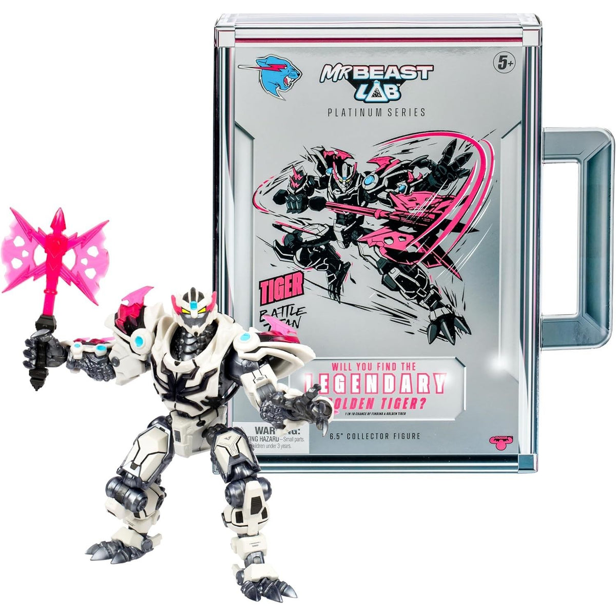 Figura MR BEAST LAB Platinum Series Tiger Battle Titan