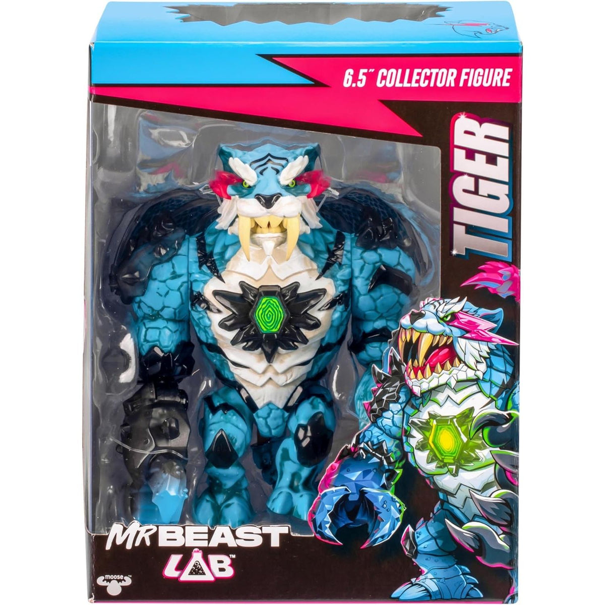 Figura Accion Tigre Mr Beast Lab Apex Beast Tiger