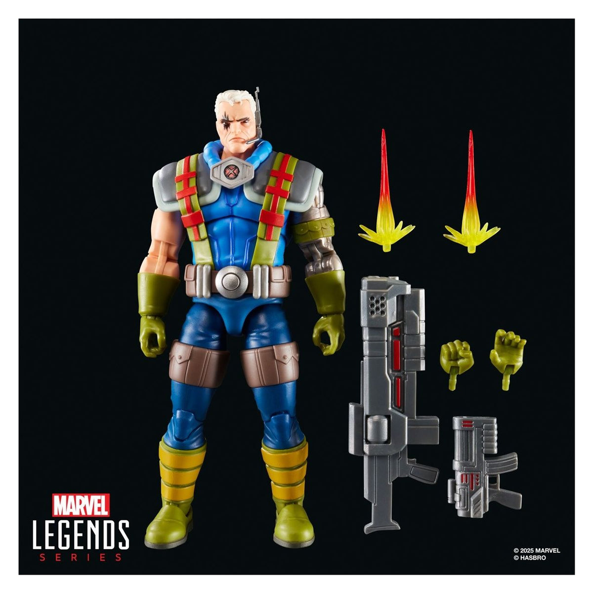 Figura de Accion X-Men 97 Marvel Legends Cable