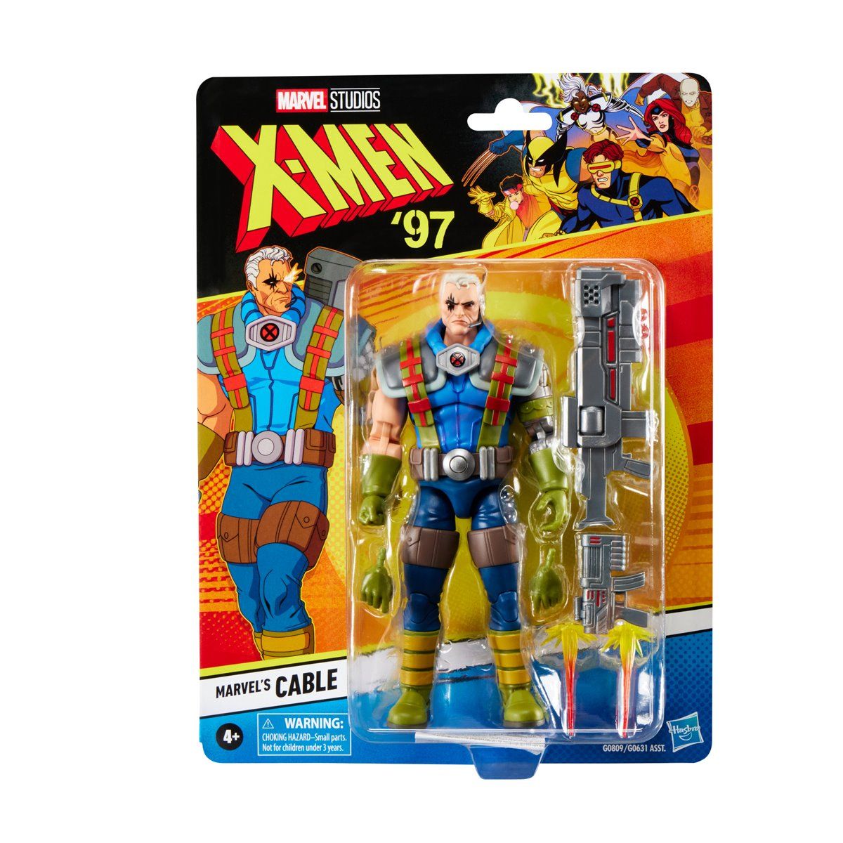 Figura de Accion X-Men 97 Marvel Legends Cable