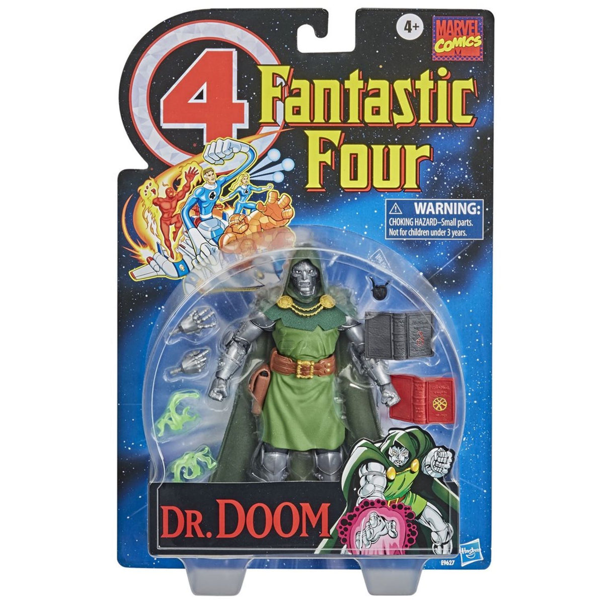 Los 4 Fantasticos Retro Marvel Legends Dr Doom