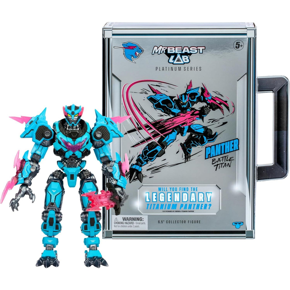 Figura Pantera MR BEAST LAB Platinum Series Panther Battle Titan