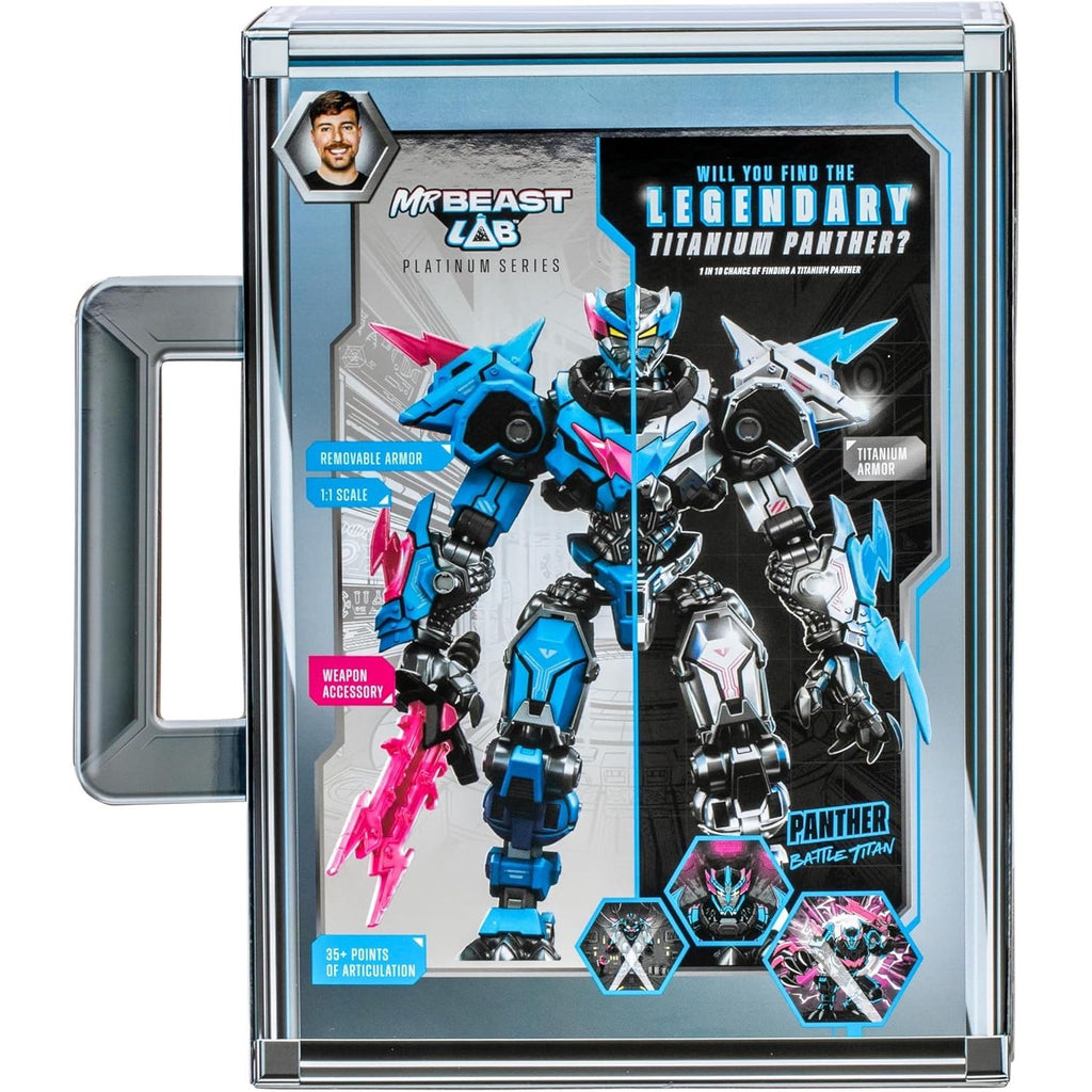 Figura Pantera MR BEAST LAB Platinum Series Panther Battle Titan