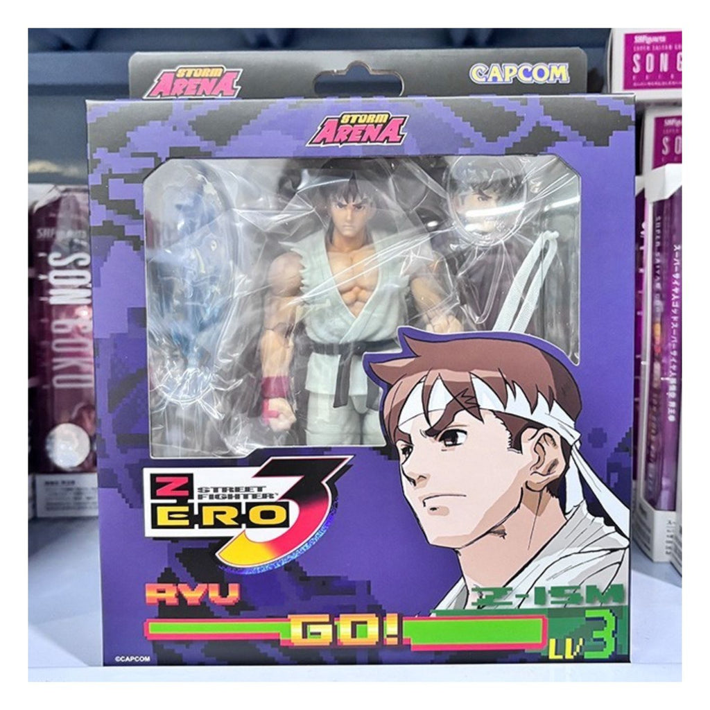 Figura Accion Street Fighter Alpha 3 Storm Arena Ryu