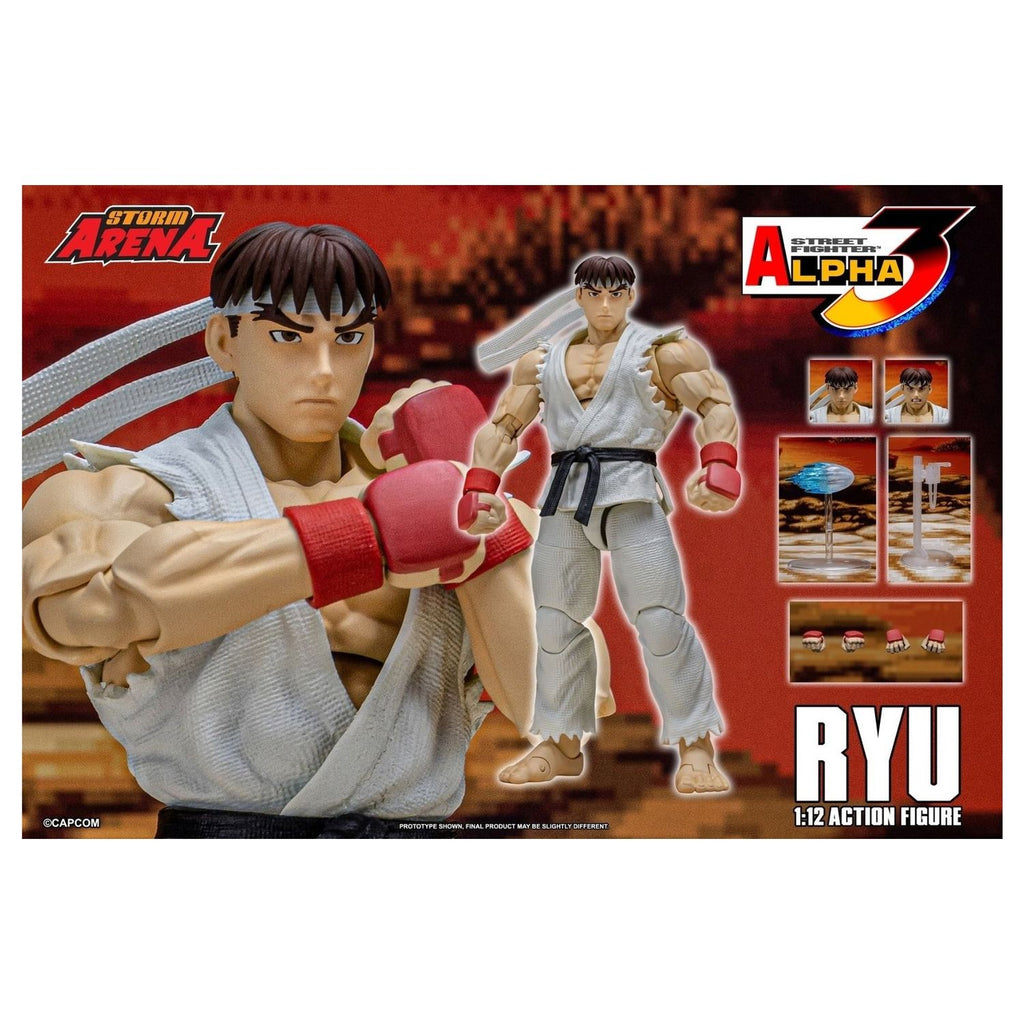 Figura Accion Street Fighter Alpha 3 Storm Arena Ryu