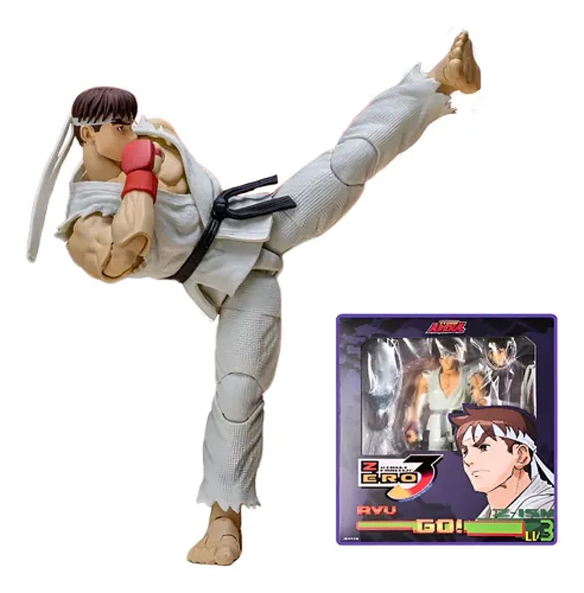 Figura Accion Street Fighter Alpha 3 Storm Arena Ryu