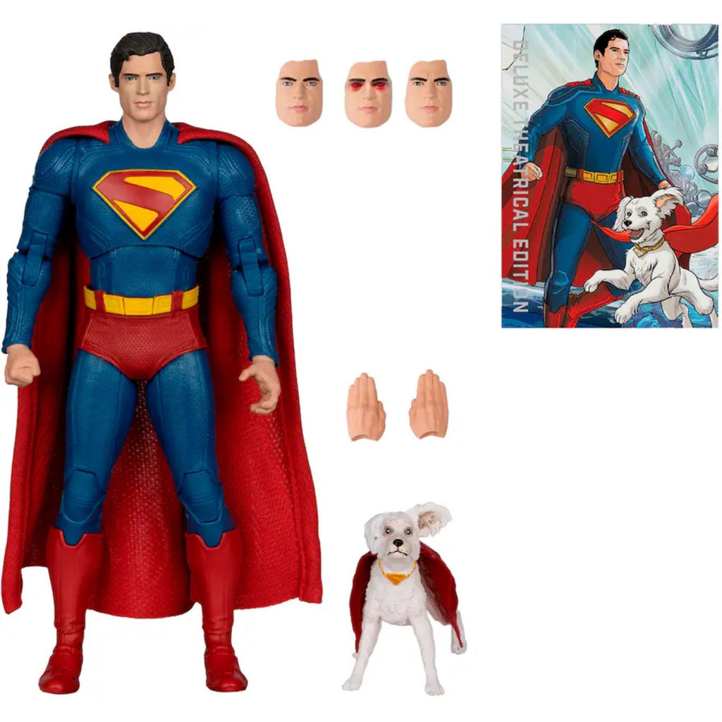 DC Multiverse Superman & Krypto Pelicula 2025 Deluxe Theatrical Edition