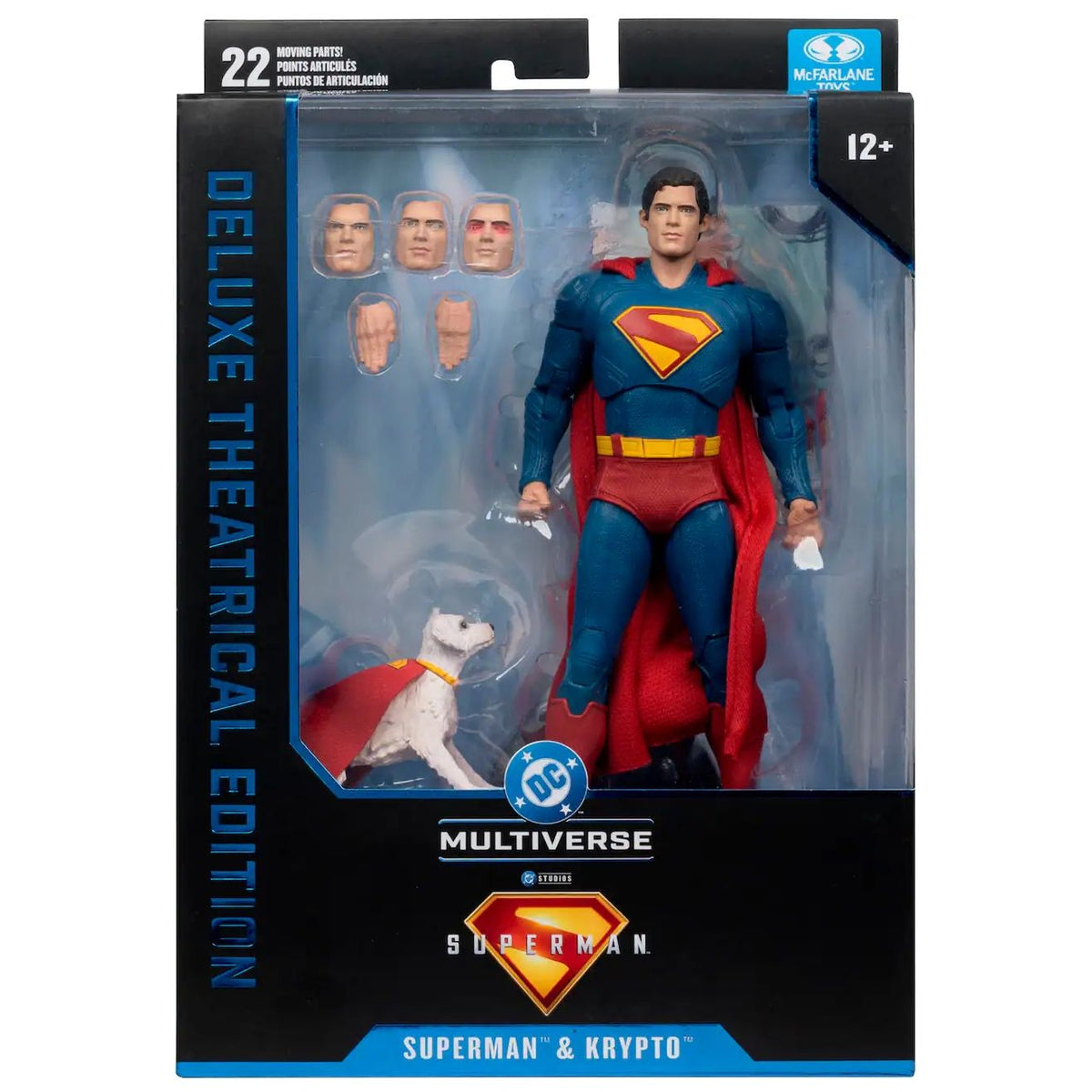 DC Multiverse Superman & Krypto Pelicula 2025 Deluxe Theatrical Edition