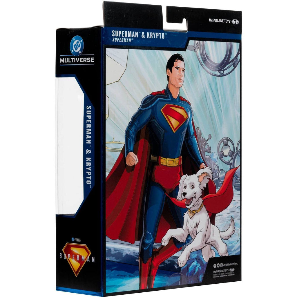 DC Multiverse Superman & Krypto Pelicula 2025 Deluxe Theatrical Edition
