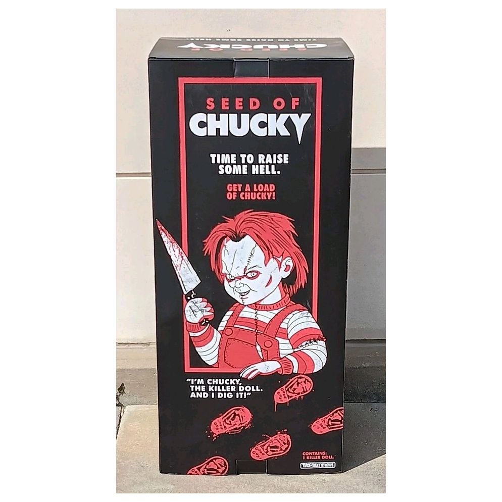 Muñeco Version La Semilla o hijo de Chucky Tamaño Real Trick Or Tread 76cm