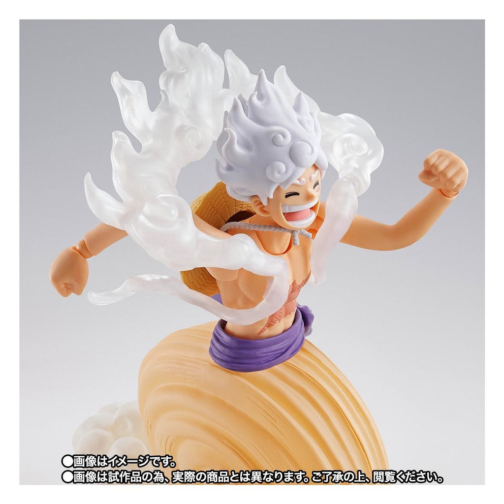 One Piece SH Figuarts Monkey D. Luffy Gear 5 Future Island Egghead