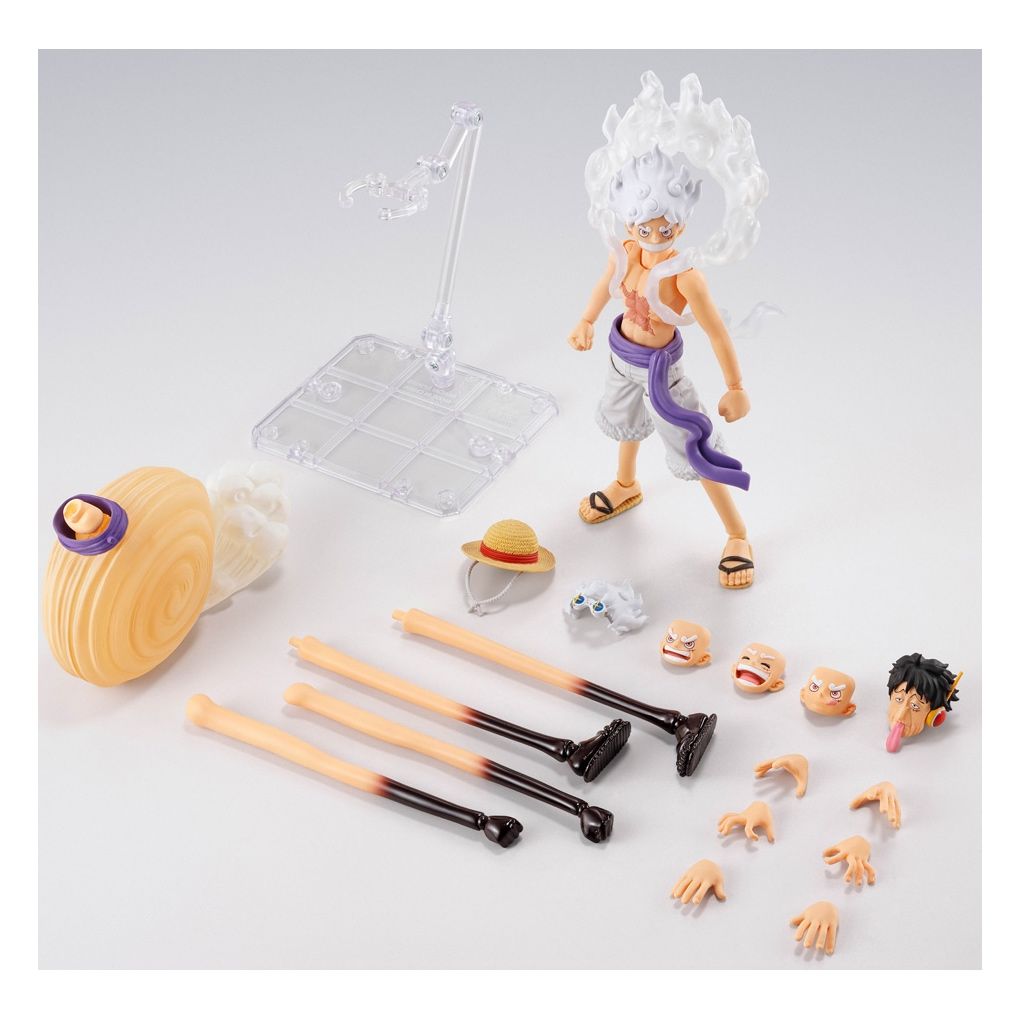 One Piece SH Figuarts Monkey D. Luffy Gear 5 Future Island Egghead