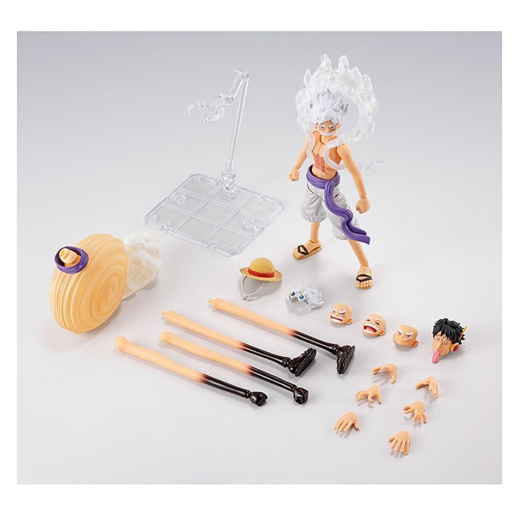 One Piece SH Figuarts Monkey D. Luffy Gear 5 Future Island Egghead