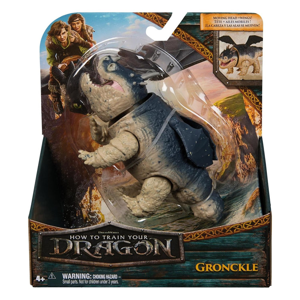 Figura de Accion Gronckle Como entrenar a tu dragon Albondiga Chimuelo