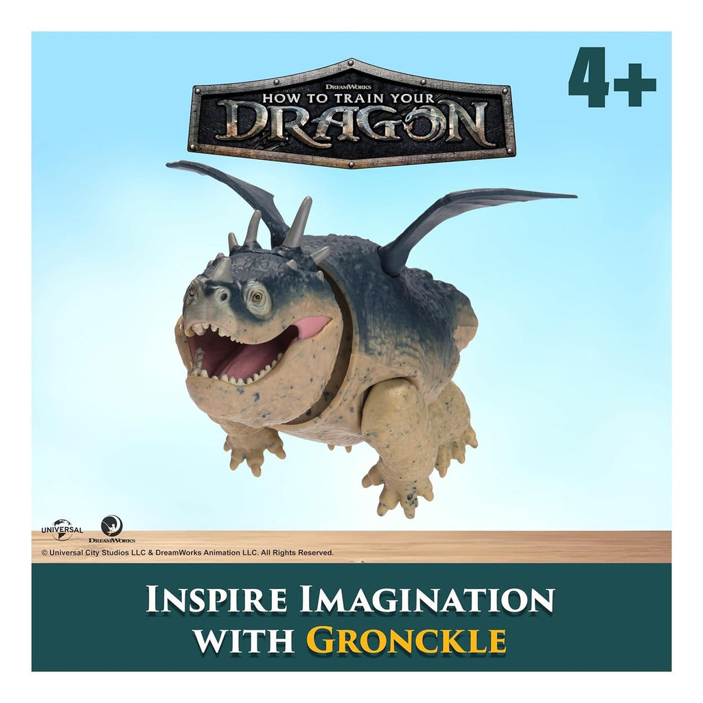 Figura de Accion Gronckle Como entrenar a tu dragon Albondiga Chimuelo