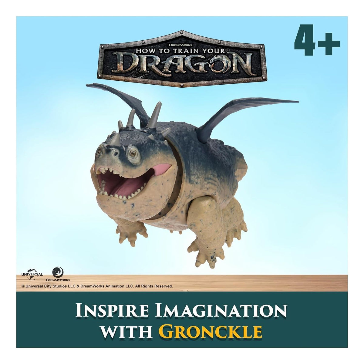Figura de Accion Gronckle Como entrenar a tu dragon Albondiga Chimuelo