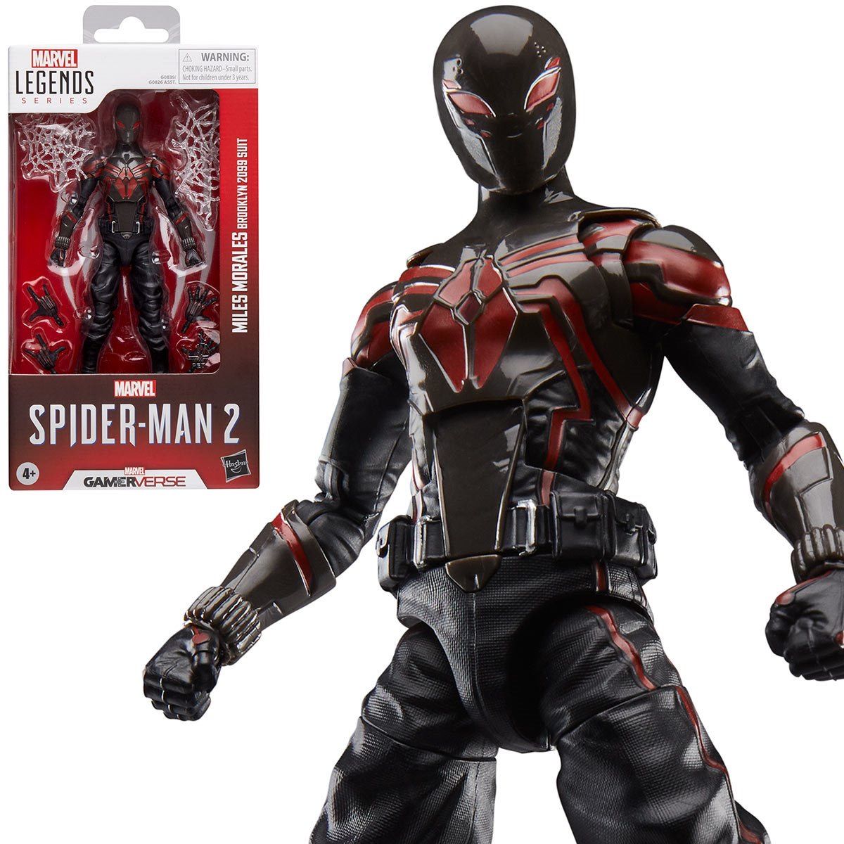 Spider-Man 2 Marvel Legends Gamerverse Miles Morales Brooklyn 2099 Suit
