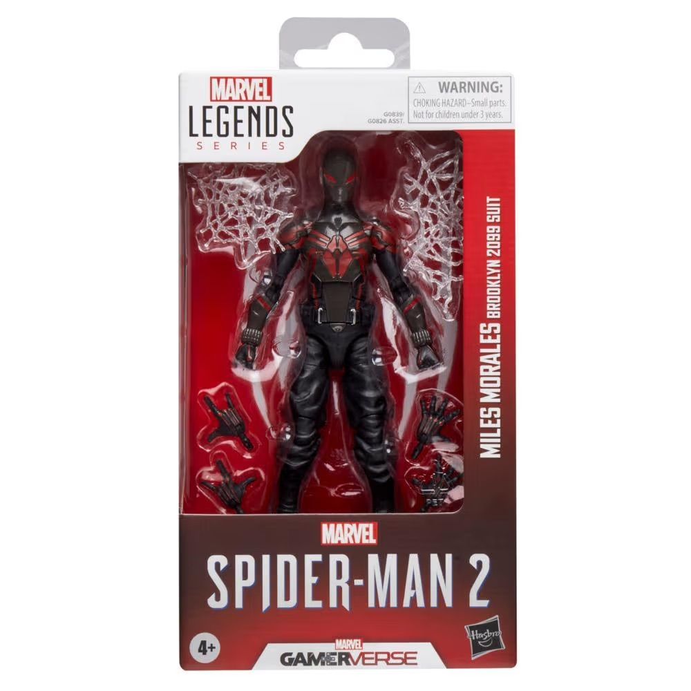Spider-Man 2 Marvel Legends Gamerverse Miles Morales Brooklyn 2099 Suit
