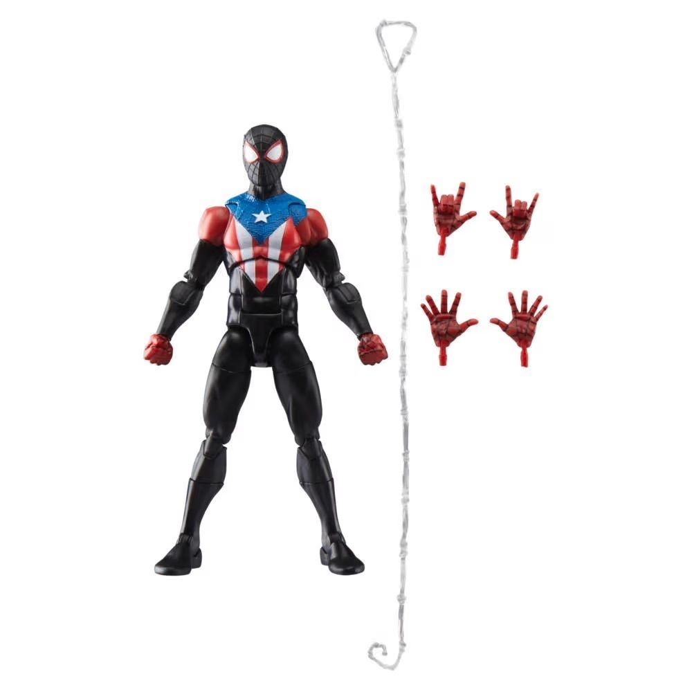 Spider-Man 2 Marvel Legends Gamerverse Miles Morales Boricua Suit