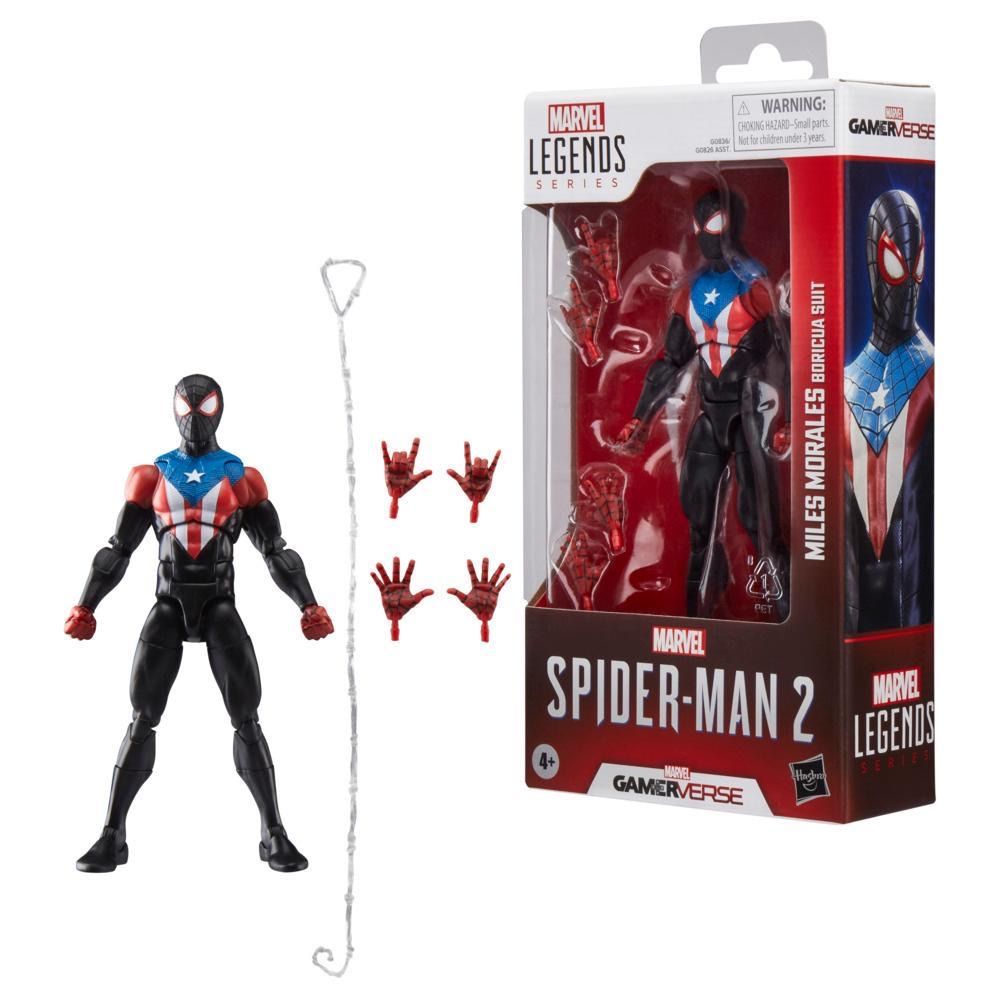 Spider-Man 2 Marvel Legends Gamerverse Miles Morales Boricua Suit