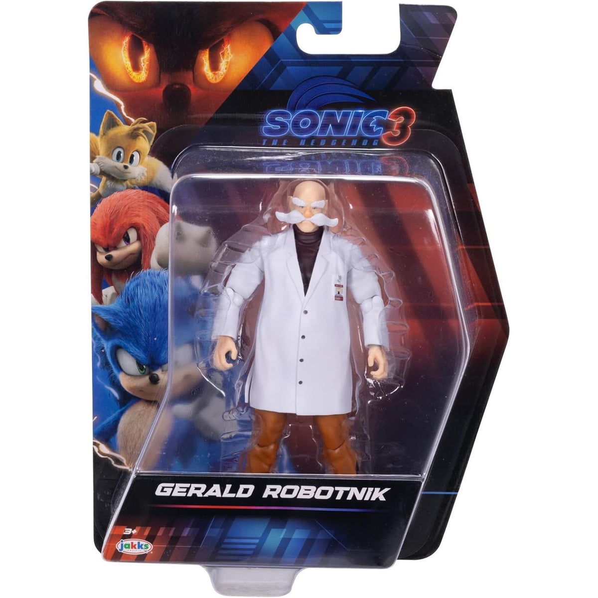 Figura de Accion The Hedgehog Sonic 3 Gerald Robotnik