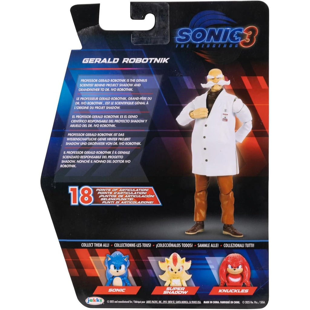 Figura de Accion The Hedgehog Sonic 3 Gerald Robotnik