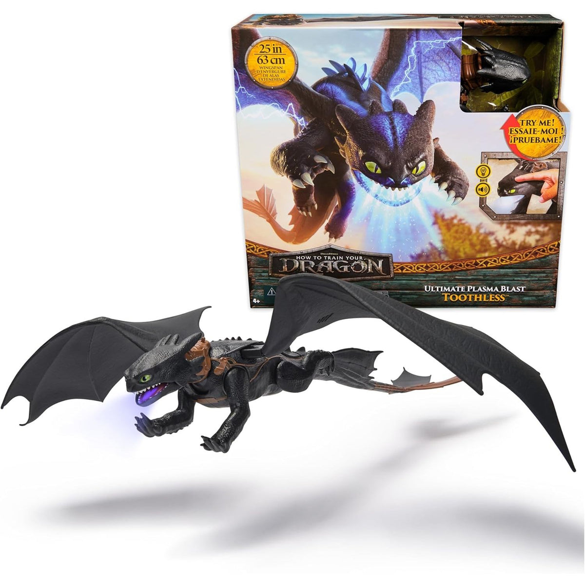 Furia Nocturna Con Luces y Sonidos Como entrenar a tu dragon Chimuelo