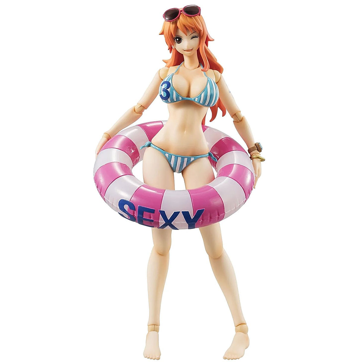 One Piece Variable Action Heroes Nami Traje Baño Bikini