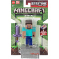 Steve con Accesorio y Pieza de Construcción Redstone
