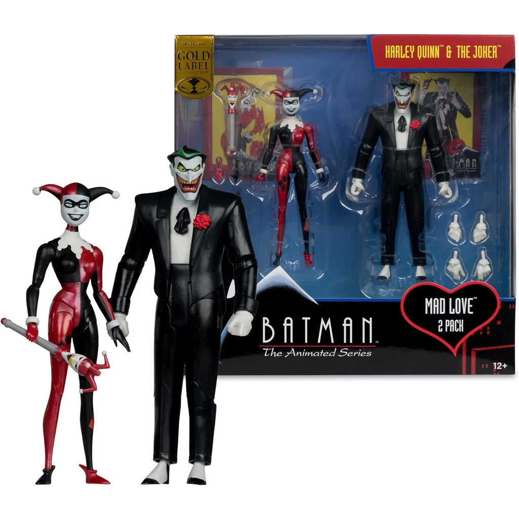 Batman The Animated Series Harley Quinn & Joker Mad Love Mcfarlane