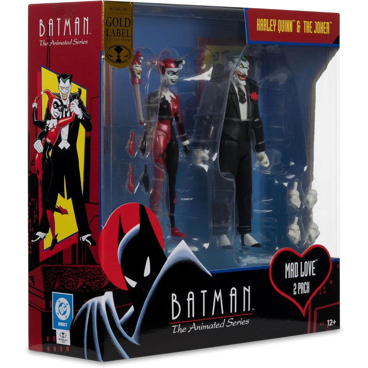 Batman The Animated Series Harley Quinn & Joker Mad Love Mcfarlane