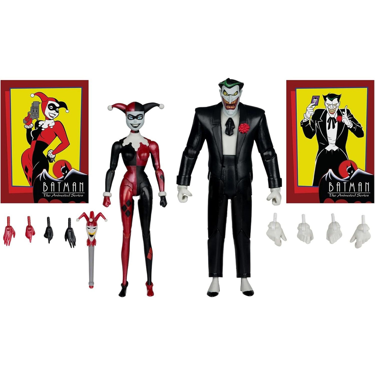 Batman The Animated Series Harley Quinn & Joker Mad Love Mcfarlane