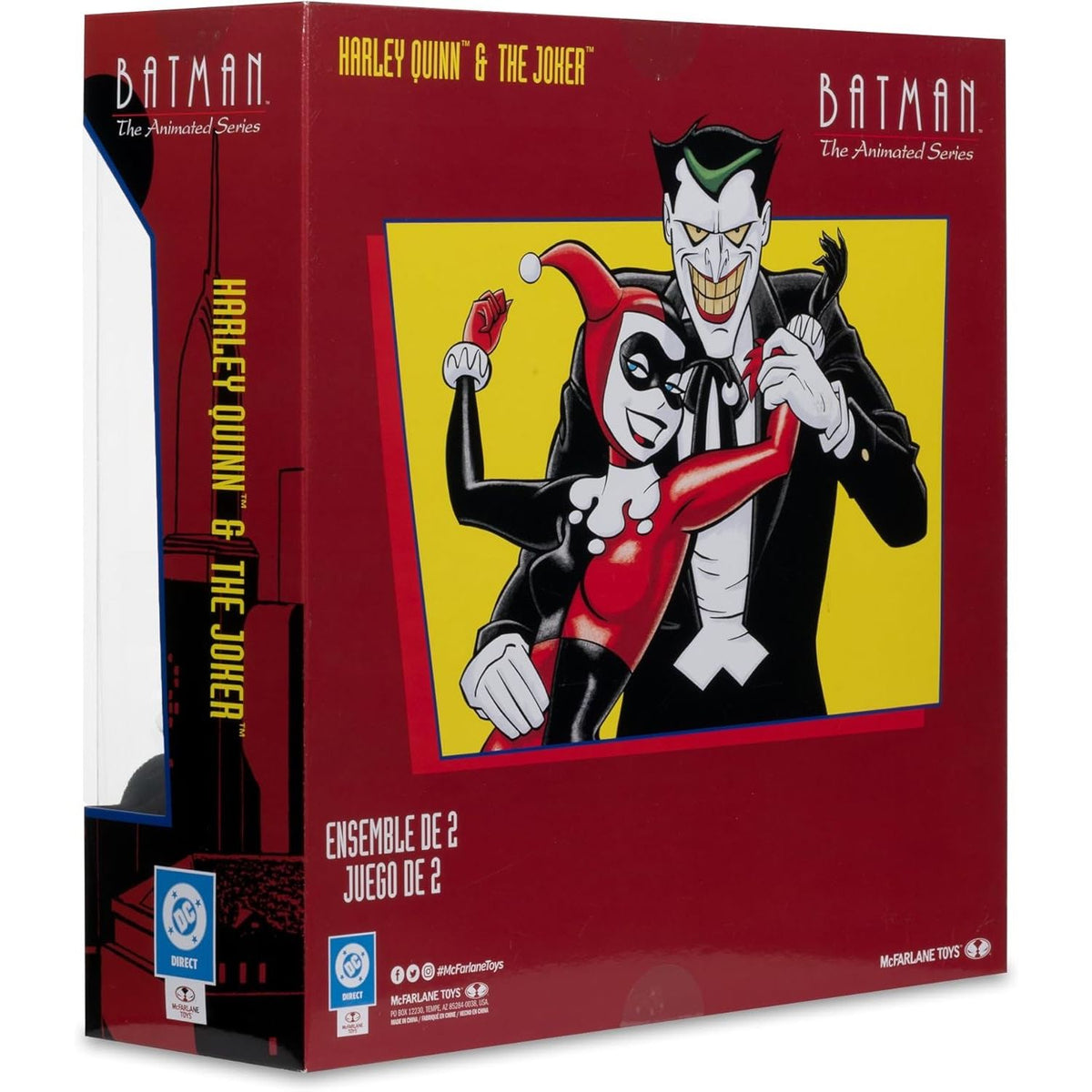 Batman The Animated Series Harley Quinn & Joker Mad Love Mcfarlane