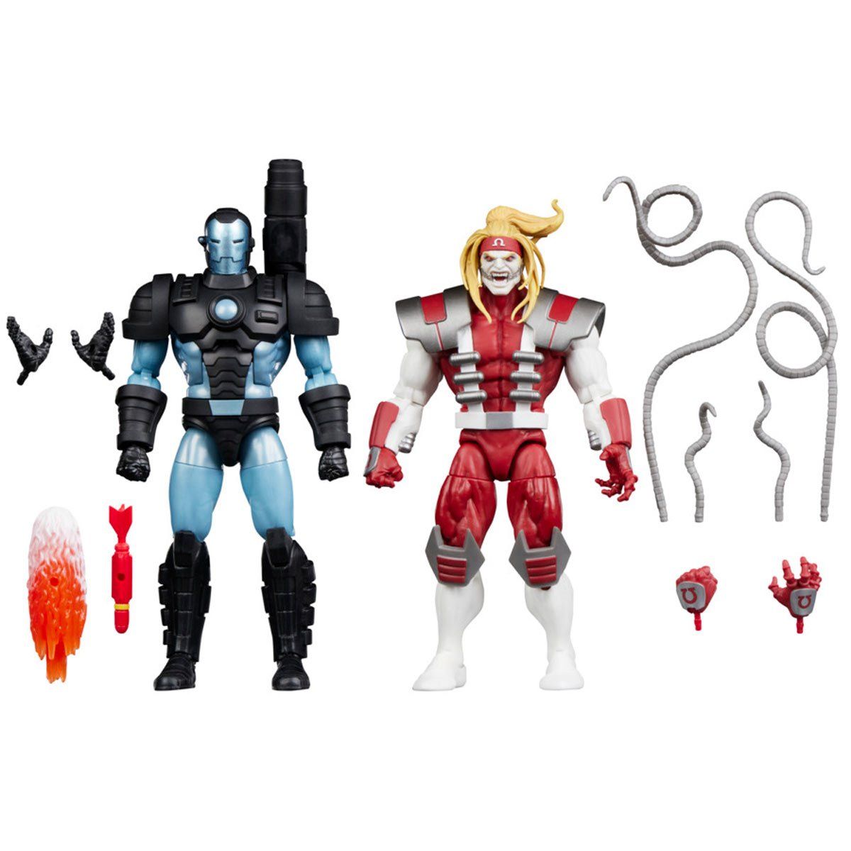 Marvel Legends Gamerverse War Machine vs Omega Red 2 PACK