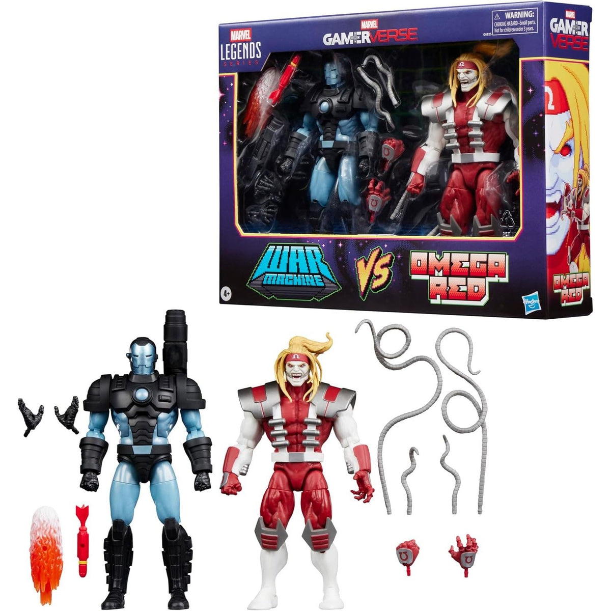 Marvel Legends Gamerverse War Machine vs Omega Red 2 PACK
