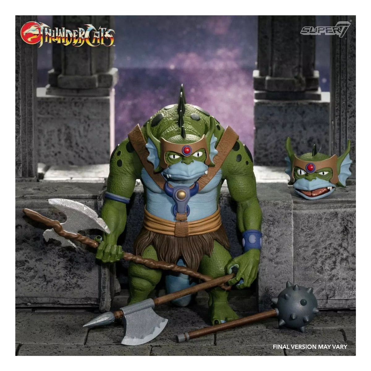 Reptilio ThunderCats ULTIMATES Slithe Super7