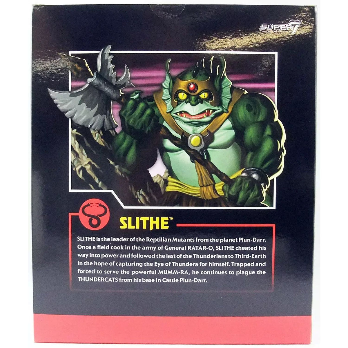 Reptilio ThunderCats ULTIMATES Slithe Super7