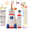 Kit de manualidades Cohete espacial con bomba infla globos adhesivos creativos