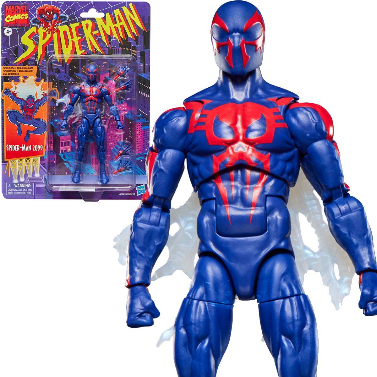 Figura de Acción SpiderMan Marvel Legends Retro Spider-Man 2099