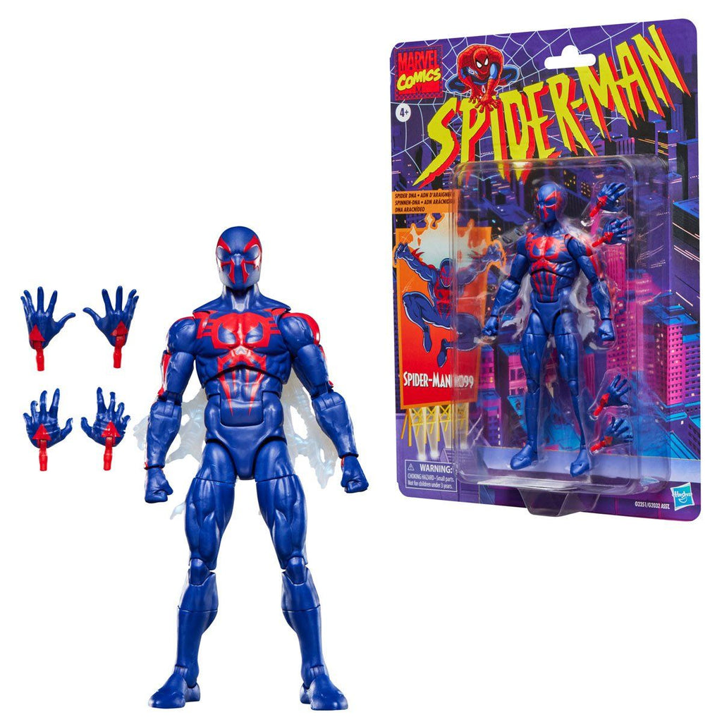 Figura de Acción SpiderMan Marvel Legends Retro Spider-Man 2099