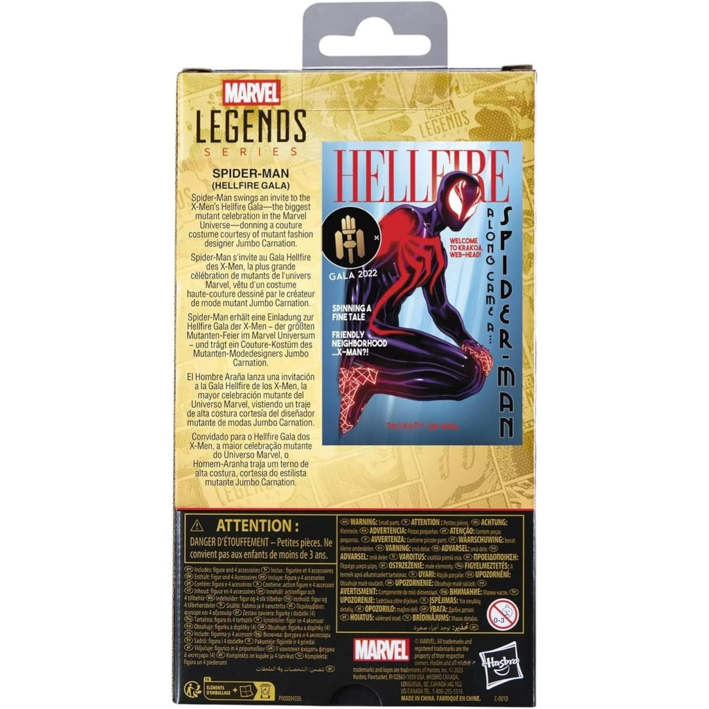 Spiderman Marvel Legends Hellfire Gala X-Men Comics Spider-Man